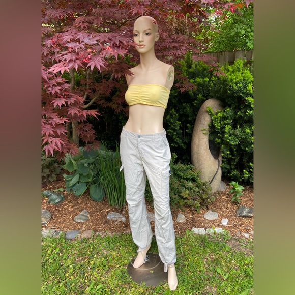 Vintage Cargo Pants with Adjustable Waist - Picture 13 of 16